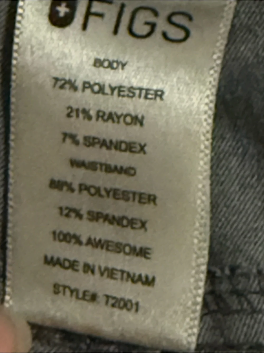 Figs uniform pants